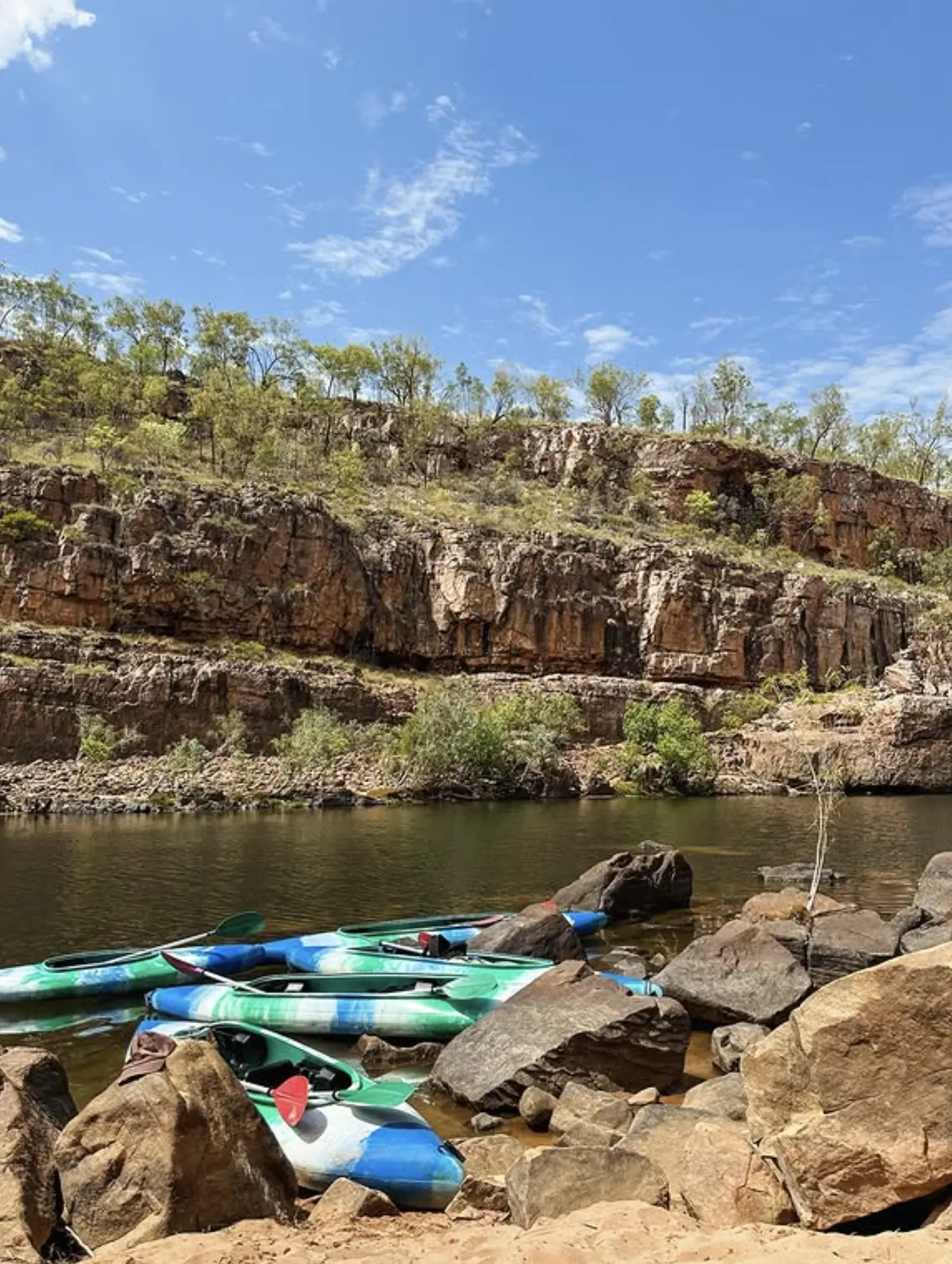 Katherine Gorge canoe hire