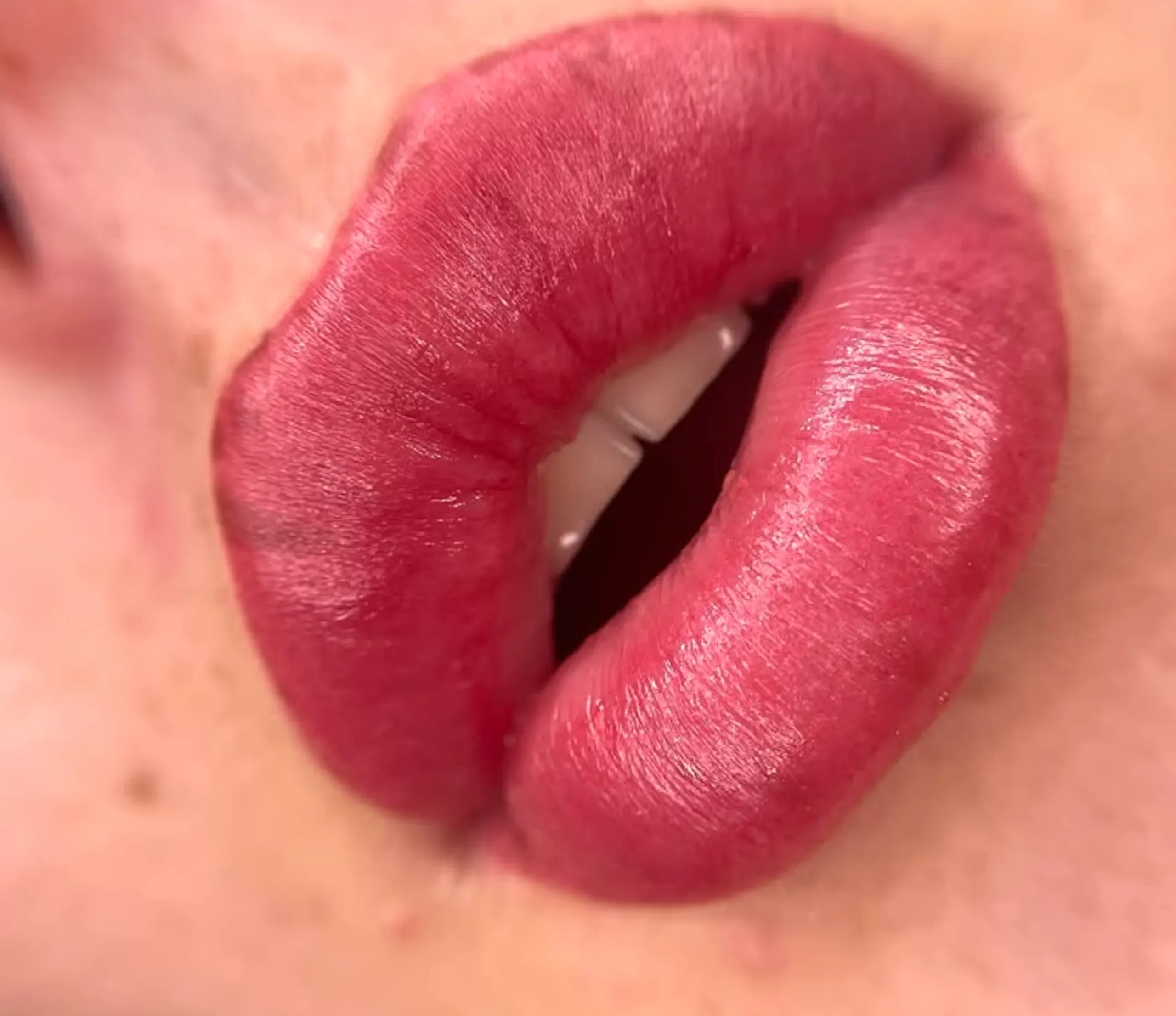 lip blush healing process